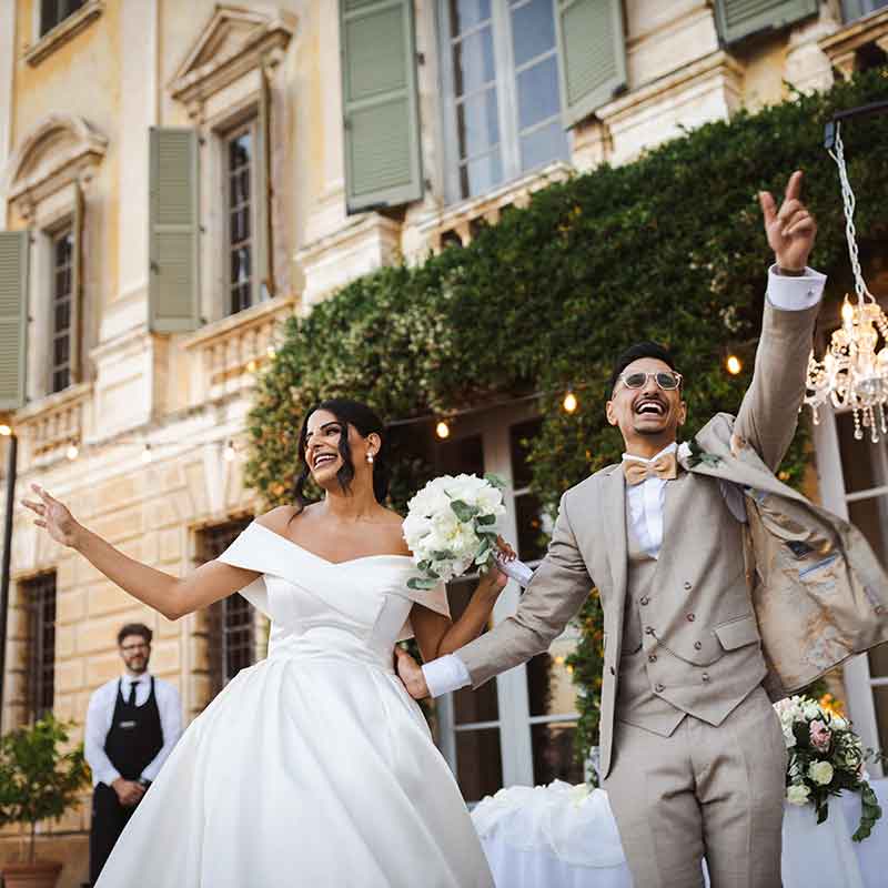 Villa Bettoni Wedding Photo